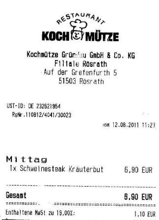 swie Hffner Kochmtze Restaurant